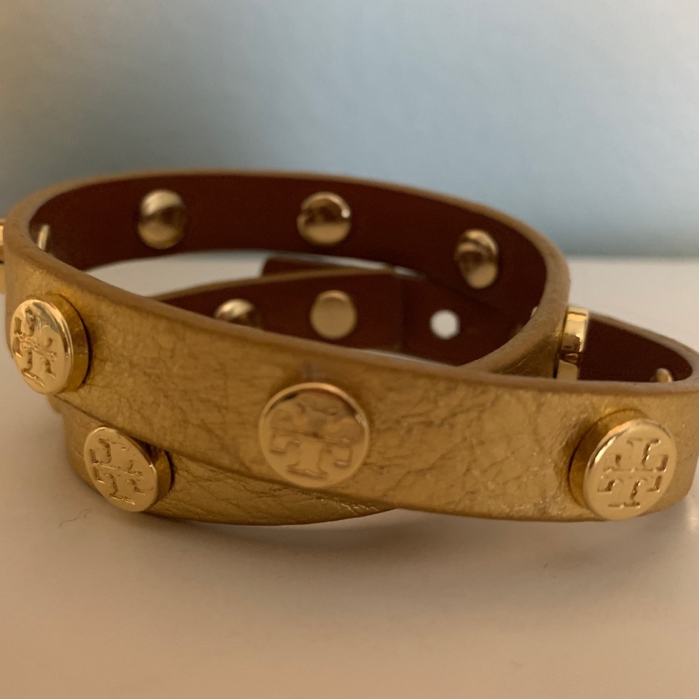 Tory Burch Gold Wrap Bracelet